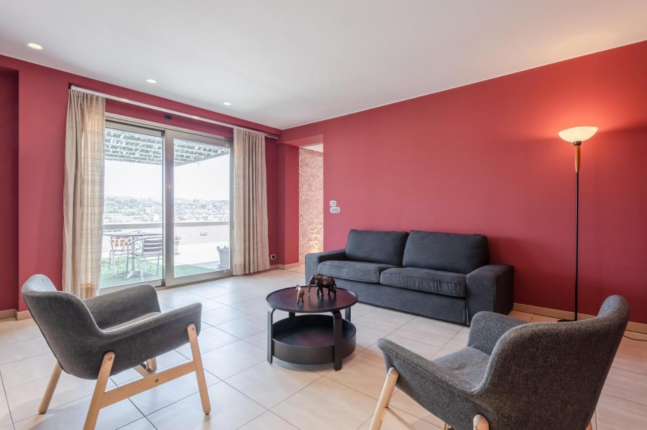 Etna View Superior Flat With Terrace And Jacuzzi Appartement Catánia Buitenkant foto